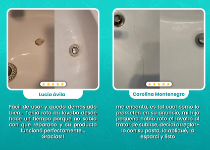 1+1 GRATIS | Pasta reparadora de cerámicas, baldosas y azulejos- Tiles Repair™