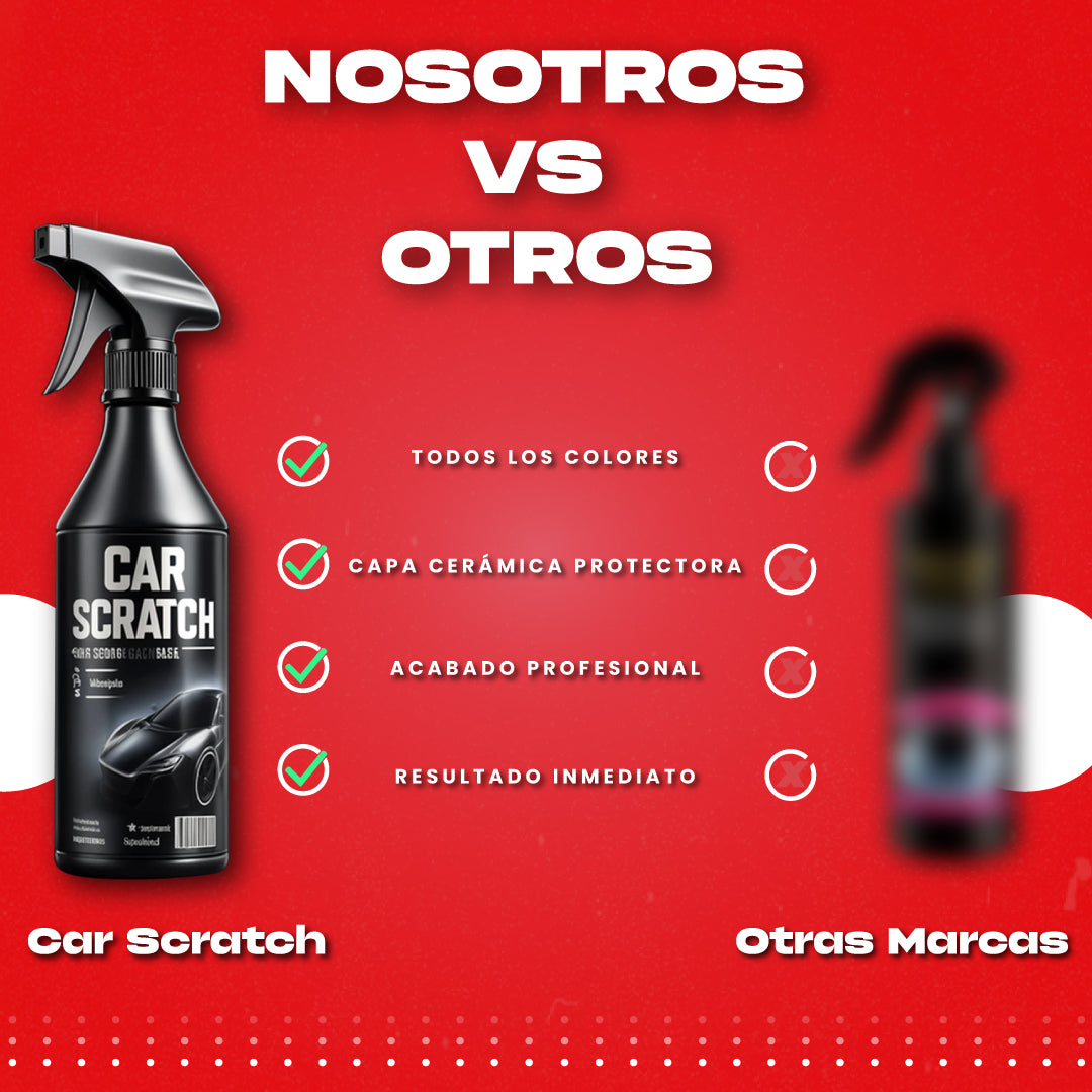 1 + 1 GRATIS | Spray reparador de rayones y rasguños - Car Scratch™