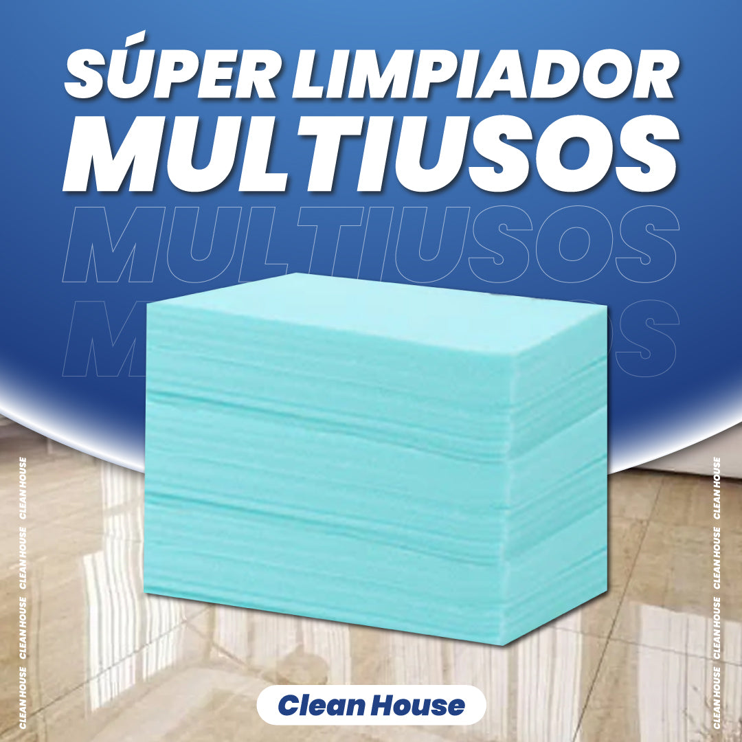 1 + 1 GRATIS | Pack 30 limpiadores multiusos - Clean House™