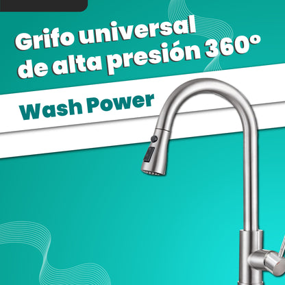 Grifo universal de alta presión 360° - Wash Power™