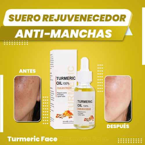 Suero rejuvenecedor anti-manchas - Turmeric Face™