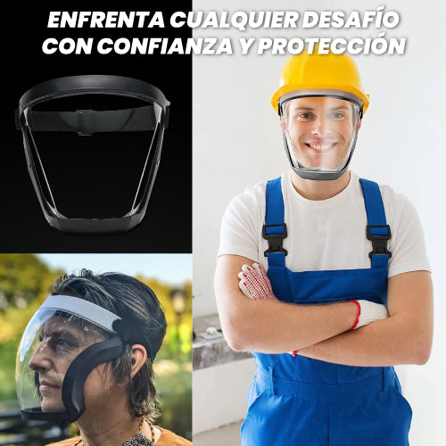 Máscara de protección facial ante accidentes - Full Protect™