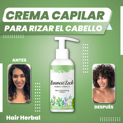 Crema capilar para rizar el cabello - Hair Herbal™