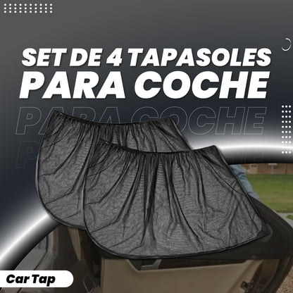 Set de 4 tapasoles para las ventanas del coche - Car Tap™