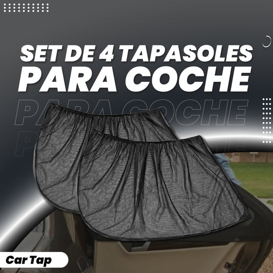 Set de 4 tapasoles para las ventanas del coche - Car Tap™