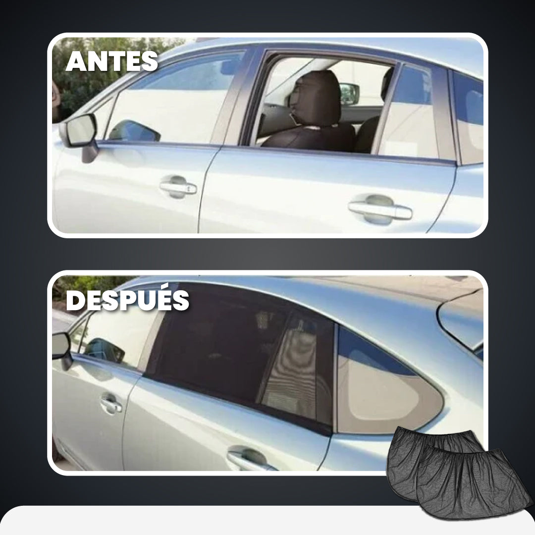 Set de 4 tapasoles para las ventanas del coche - Car Tap™