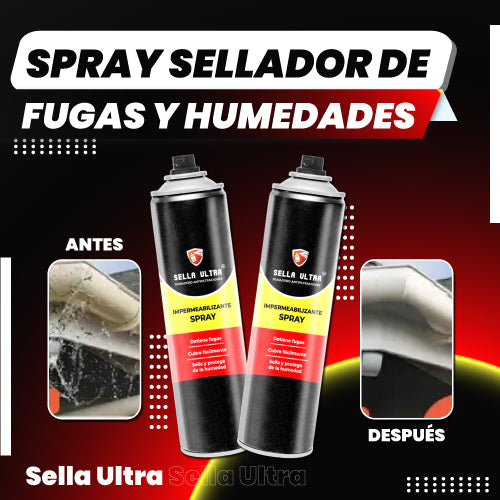 Spray sellador de fugas y humedades - Sella Ultra™