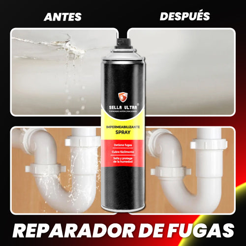 Spray sellador de fugas y humedades - Sella Ultra™